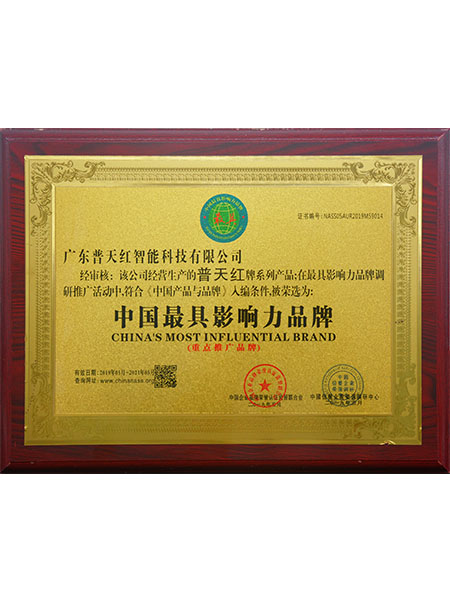 中国最具有影响力品牌