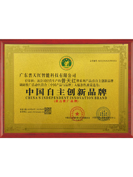 中国自主创新品牌